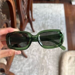 Meller Green Sunglasses